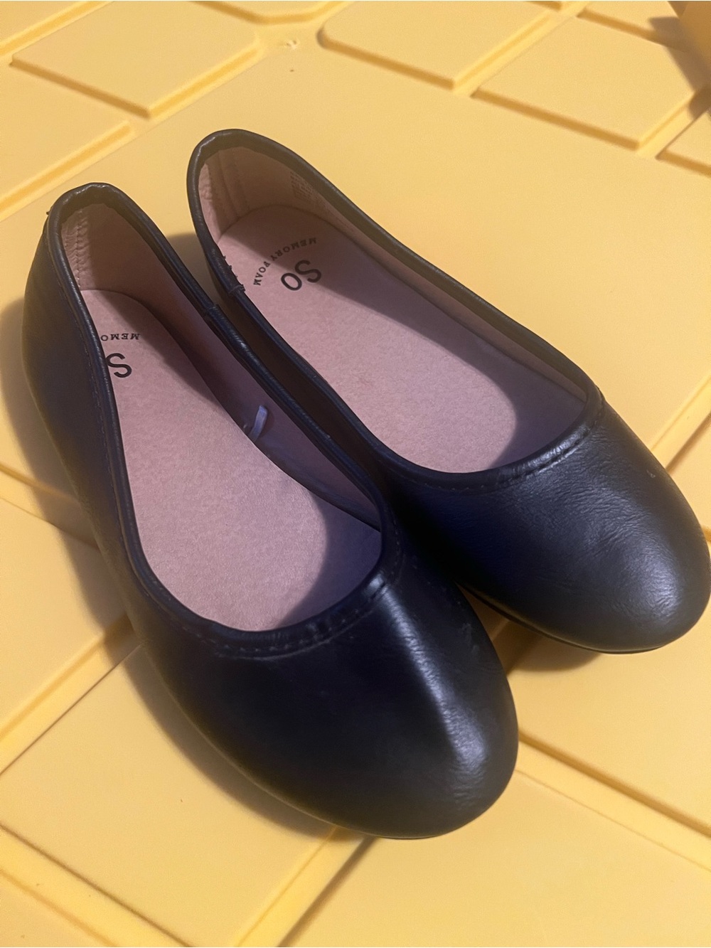 Kids Black Ballet Flats - SO